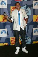 Chris Brown  in the Press Room at  the Video Music Awards on MTV at Paramount Studios in Los Angeles CA onSeptember 7 2008 photo