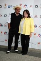 George  Ann Lopez arriving at the National Kidney Foundation Celebrity Golf Classic at the Lakeside Lakeside Golf Club in Burbank CA onMay 4 photo