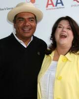 George  Ann Lopez arriving at the National Kidney Foundation Celebrity Golf Classic at the Lakeside Lakeside Golf Club in Burbank CA onMay 4 photo