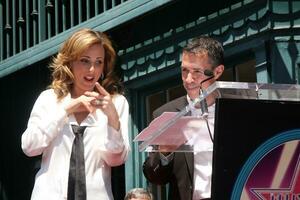 Marlee Matlin  Jack Jason attending the Hollywood Walk of Fame Ceremony for Marlee Matlin on Hollywood Boulevard in Los Angeles CA on May 6 photo