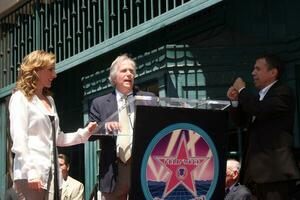 Marlee Matlin Henry Winkler Jack Jason attending the Hollywood Walk of Fame Ceremony for Marlee Matlin on Hollywood Boulevard in Los Angeles CA on May 6 photo