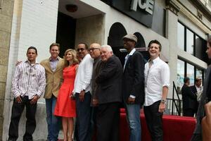 Kyra Sedgwick  The Closer Cast at the presentation of a Star on the Hollywood Walk of Fame to Kyra Sedgwick in Hollywood  CA on June 8 2009 photo