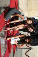 Eva Longoria Parker Andie MacDowell  Kate del Castillo at the Loreal Paris Honored as a Friend of the Hollywood Walk of Fame Ceremony Hollywood  Highland Complex Los Angeles CA October 20 2009 photo