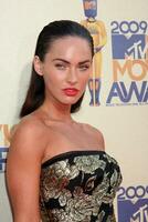 Megan Fox arriving at the 2009 MTV Movie Awards in Universal City CA on May 31 2009 photo