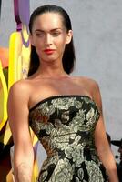 Megan Fox arriving at the 2009 MTV Movie Awards in Universal City CA on May 31 2009 photo