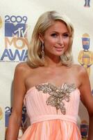 Paris Hilton arriving at the 2009 MTV Movie Awards in Universal City CA on May 31 2009 photo