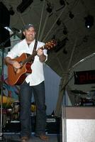 Matt Stillwell performing at the ACM Showcase on Fremont Street in Las Vegas NV on April 3 2009 photo