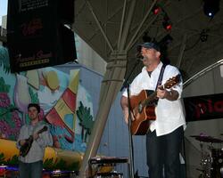 Matt Stillwell performing at the ACM Showcase on Fremont Street in Las Vegas NV on April 3 2009 photo