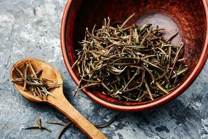 Dried herbs rosemary leaf photo