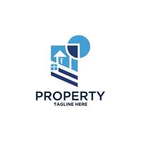 property home icon logo design, real estate vector logo design