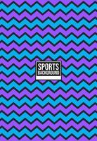 Zigzag pattern background for sports jersey vector