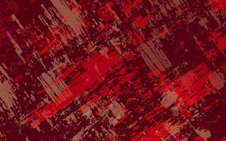 Abstract grunge texture splash paint red color background vector