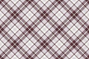Tartan plaid background, diagonal check seamless pattern. Vector fabric texture for textile print, wrapping paper, gift card, wallpaper.