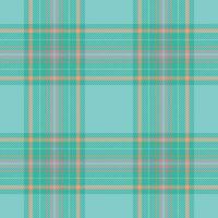 Plaid seamless pattern. Check fabric texture. Vector textile print.