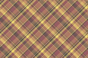 Seamless fabric texture of textile background tartan with a plaid pattern check vector. vector