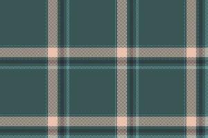 Plaid background, check seamless pattern in blue. Vector fabric texture for textile print, wrapping paper, gift card or wallpaper.