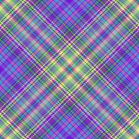 Fabric check background of textile seamless vector with a tartan plaid texture pattern.