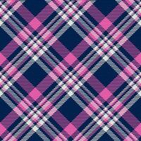 Seamless pattern of scottish tartan plaid. Repeatable background with check fabric texture. Vector backdrop striped textile print.