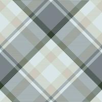 Plaid pattern vector. Check fabric texture. Seamless textile design for clothes, paper print. vector