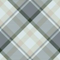 Plaid pattern vector. Check fabric texture. Seamless textile design for clothes, paper print. vector