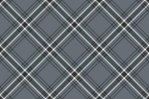 Tartan textile background of vector check texture with a pattern plaid fabric seamless.