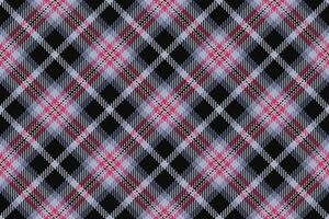 Seamless fabric plaid of pattern background tartan with a textile check vector texture.
