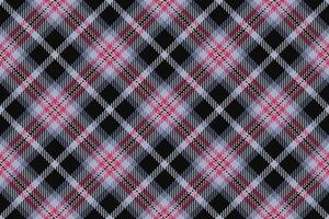 Seamless fabric plaid of pattern background tartan with a textile check vector texture.