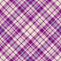 Plaid pattern vector. Check fabric texture. Seamless textile design for clothes, paper print. vector