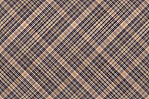Seamless pattern of scottish tartan plaid. Repeatable background with check fabric texture. Vector backdrop striped textile print.
