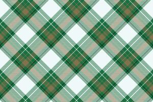 Tartan plaid background, diagonal check seamless pattern. Vector fabric texture for textile print, wrapping paper, gift card, wallpaper.