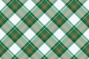 Tartan plaid background, diagonal check seamless pattern. Vector fabric texture for textile print, wrapping paper, gift card, wallpaper.