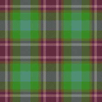Tartan fabric check of plaid texture pattern with a vector seamless textile background.