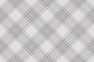 Tartan plaid background, diagonal check seamless pattern. Vector fabric texture for textile print, wrapping paper, gift card, wallpaper.