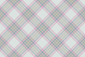 Tartan plaid background, diagonal check seamless pattern. Vector fabric texture for textile print, wrapping paper, gift card, wallpaper.