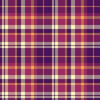 Check vector tartan of pattern plaid textile with a seamless fabric background texture.