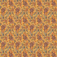 Seamless pattern with stylish detailed water color paisleys. pattern design vector