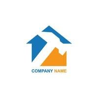 Home Repair Logo Template Design vector