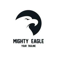 eagle logo vector icon illustration design