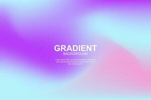 Bright color gradient background vector