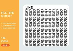 file type  style 2 vector