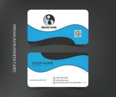 modern creative business card and name card,horizontal simple clean template vector design