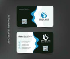 Modern stylish bsuiness card template.Premium visiting card layout vector