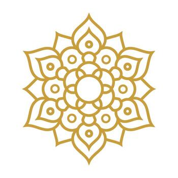 mandala Boda marco elemento vector diseños
