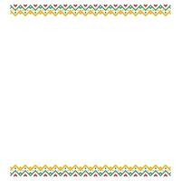 Black History Month Ethnic Pattern and Frame Element Design Collection vector