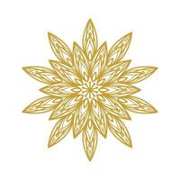 Mandala Flower Stock Element Collection Set vector