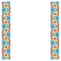 Mosaic Frame Element Vector Design