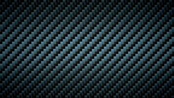 Black carbon fiber texture. Dark metallic surface, fibers weaves pattern and textured composite material vector background