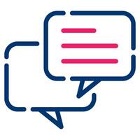 Chat icon illustration for UIUX, web, app, infographic etc vector