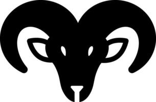 solid icon for ram vector