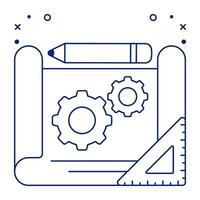 icono de descarga premium del prototipo vector